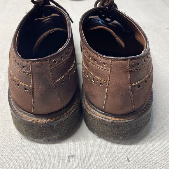 Florsheim Imperial Brown Leather Wingtip Brogue Oxford Shoes Mens Size 13 D USA main image 6